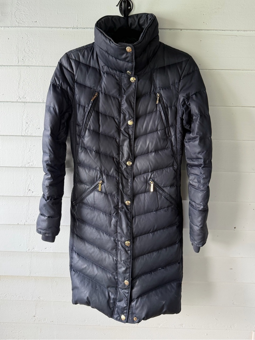 Michael Kors long puffer jacket